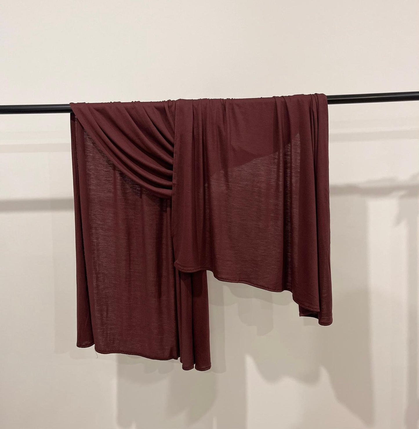 Premium Jersey Scarf - MAHOGANY