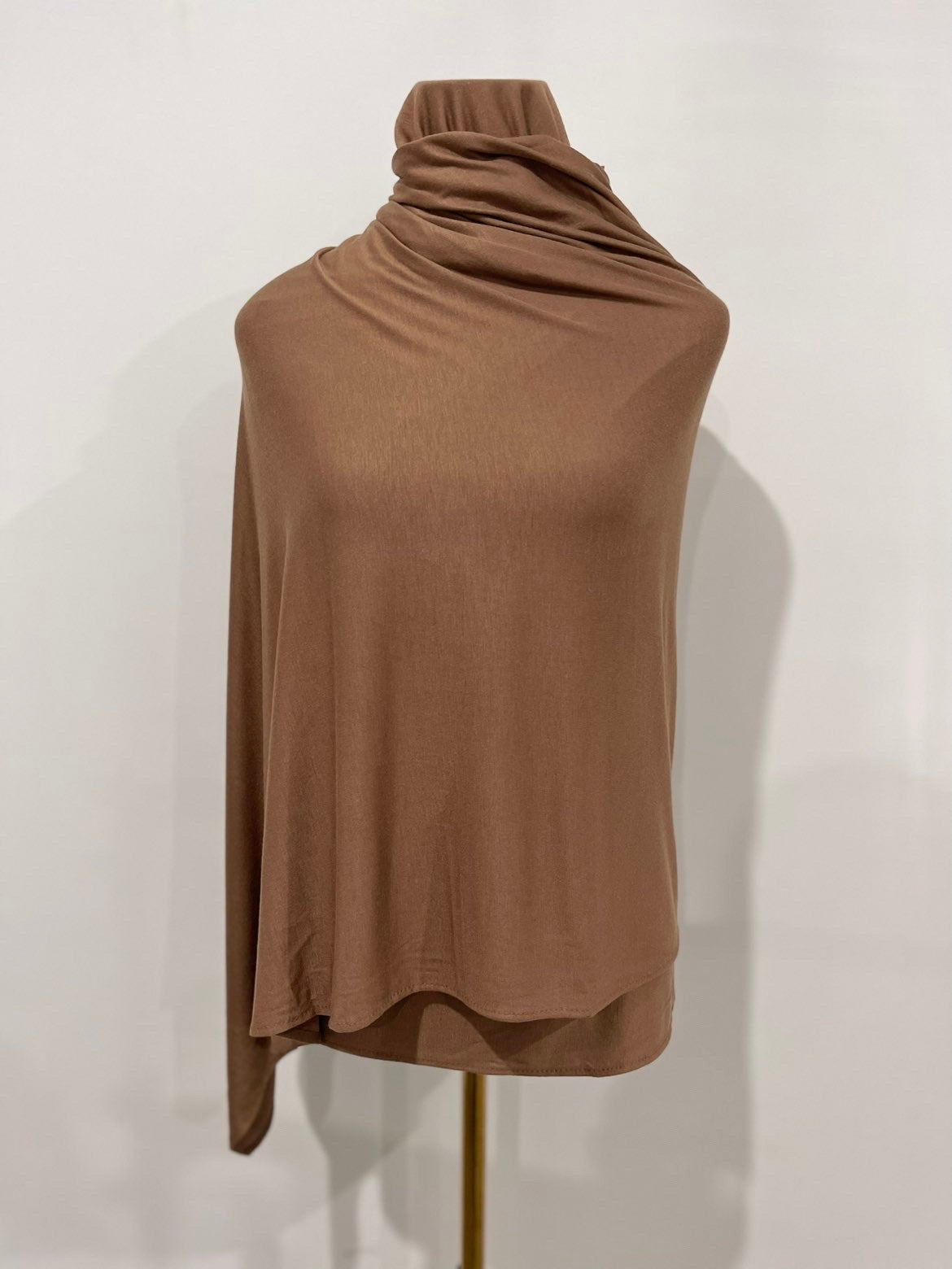 Premium Jersey Scarf - CAMEL