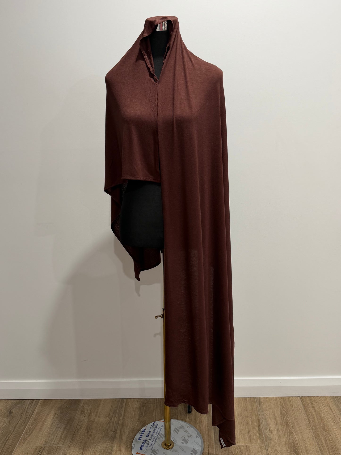 Instant Jersey Scarves - MAHOGANY