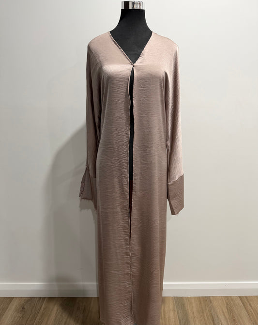Lace Open Abaya - PETAL